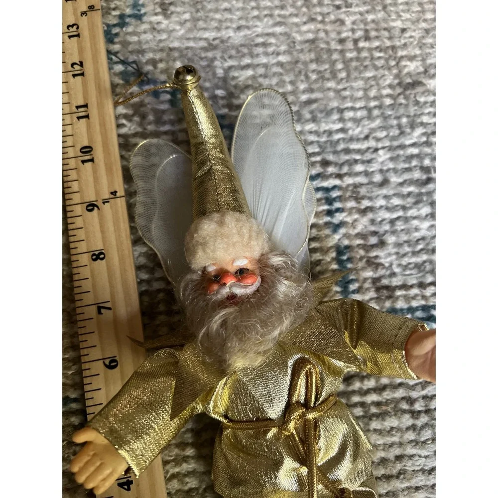 Vintage Mark Roberts Santa Elf Fairy Christmas Ornament 11' Collectors Gift